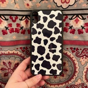 iPhone XS Max cow print case